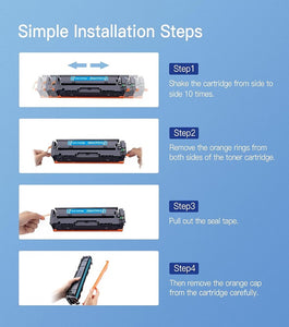 Kompatibel Tonerkartusche HP 205A 4 Pack